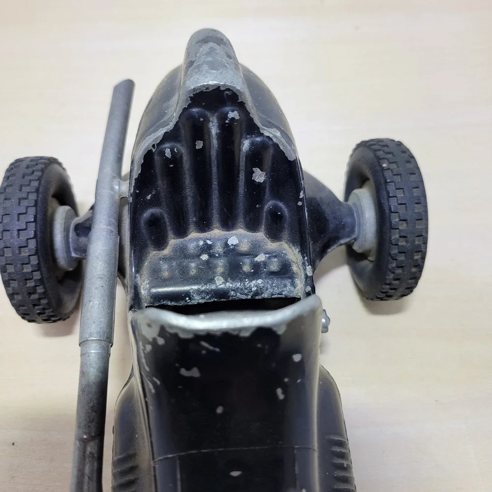 Vintage Cox‎ Thimble Drome Champion Metal Toy Race Car #21 Santa Ana